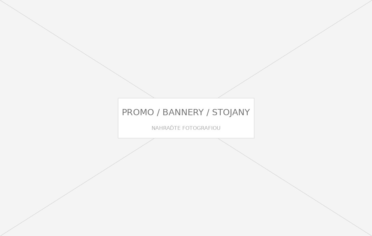 Promo stolíky, bannery, roll-upy a prezentačné reklamné systémy